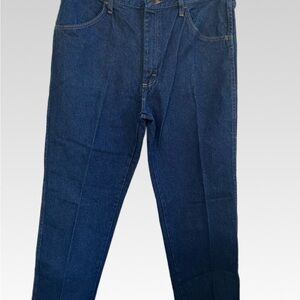 Rustler Men's Deep Blue Relaxed Jeans size 38X30